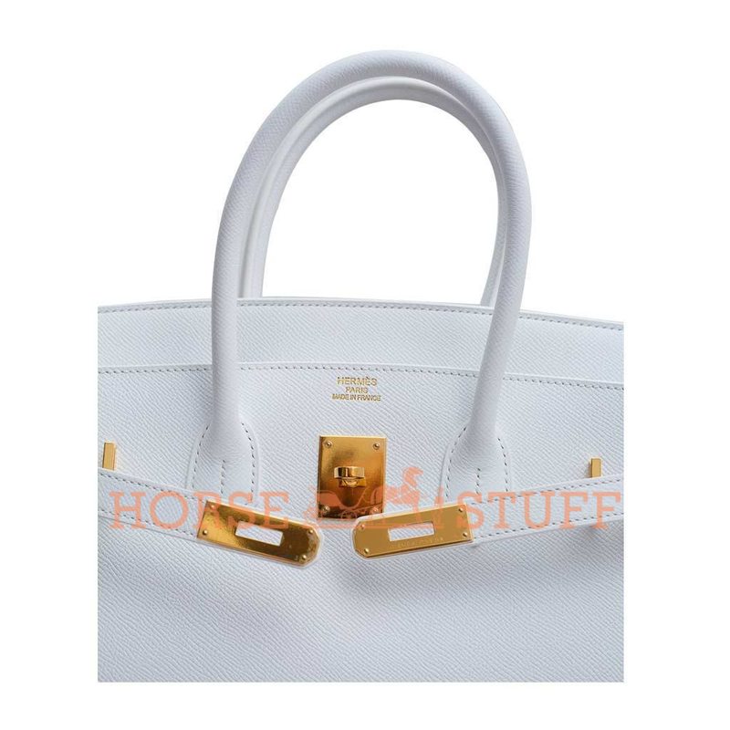 Hermès Birkin 35 White Epsom GHW