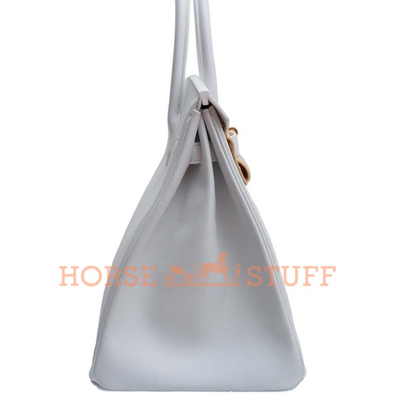 Hermès Birkin 35 White Epsom GHW