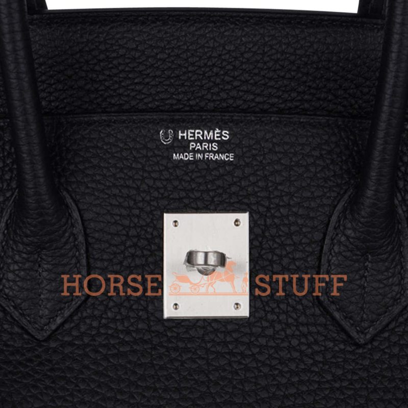 Hermès Birkin 35 Special Order HSS Black / Turquoise Togo BPHW