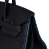 Hermès Birkin 35 Special Order HSS Black / Turquoise Togo BPHW