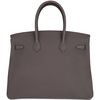 Hermès Birkin 35 Special Order HSS Verso Etain / Lime Togo BPHW