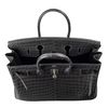 Hermès Birkin 35 Graphite Matte Crocodile Niloticus PHW