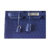 Hermès Birkin 35 Blue Iris Ostrich PHW