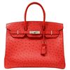 Hermès Birkin 35 Bougainvillea Ostrich PHW