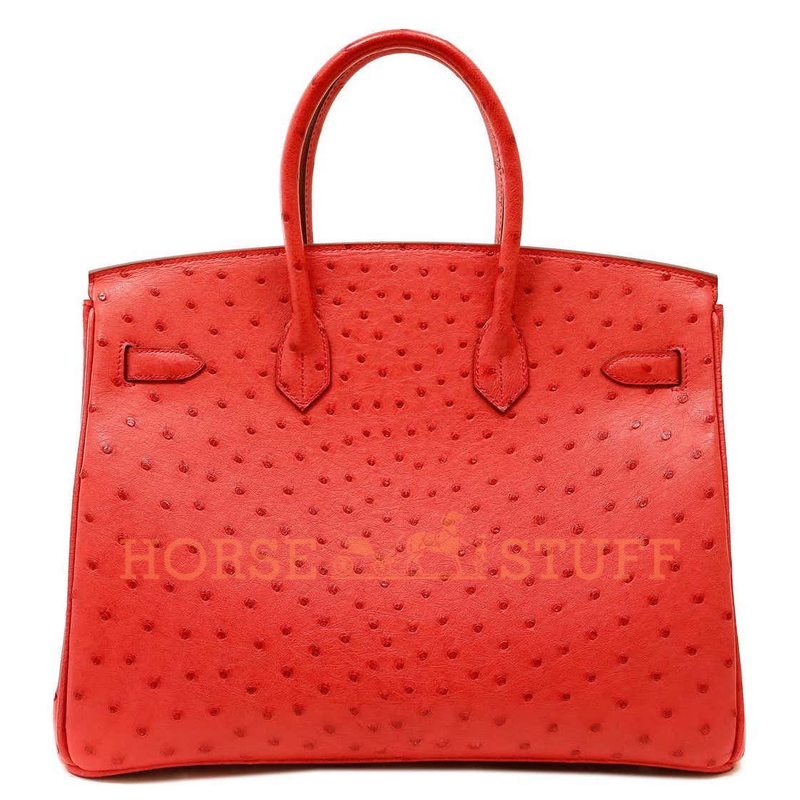 Hermès Birkin 35 Bougainvillea Ostrich PHW