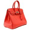 Hermès Birkin 35 Bougainvillea Ostrich PHW