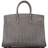 Hermès Birkin 35 Graphite Ostrich GHW