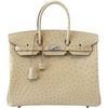 Hermès Birkin 35 Parchemin Ostrich PHW