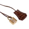 Hermès Birkin 35 Miel Lisse Crocodile Porosus Yellow 18K Gold, Diamonds