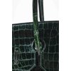 Hermès Birkin 35 Vert Fonce Lisse Crocodile Porosus PHW