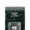 Hermès Birkin 35 Vert Fonce Lisse Crocodile Porosus PHW