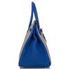 Hermès Birkin 35 Special Order HSS Gris Mouette / Blue Electique Togo BPHW