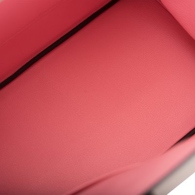 Hermès Birkin 35 Special Order HSS Verso with Contrast Stitching Gris Tourterelle / Rose Confetti Togo BGHW