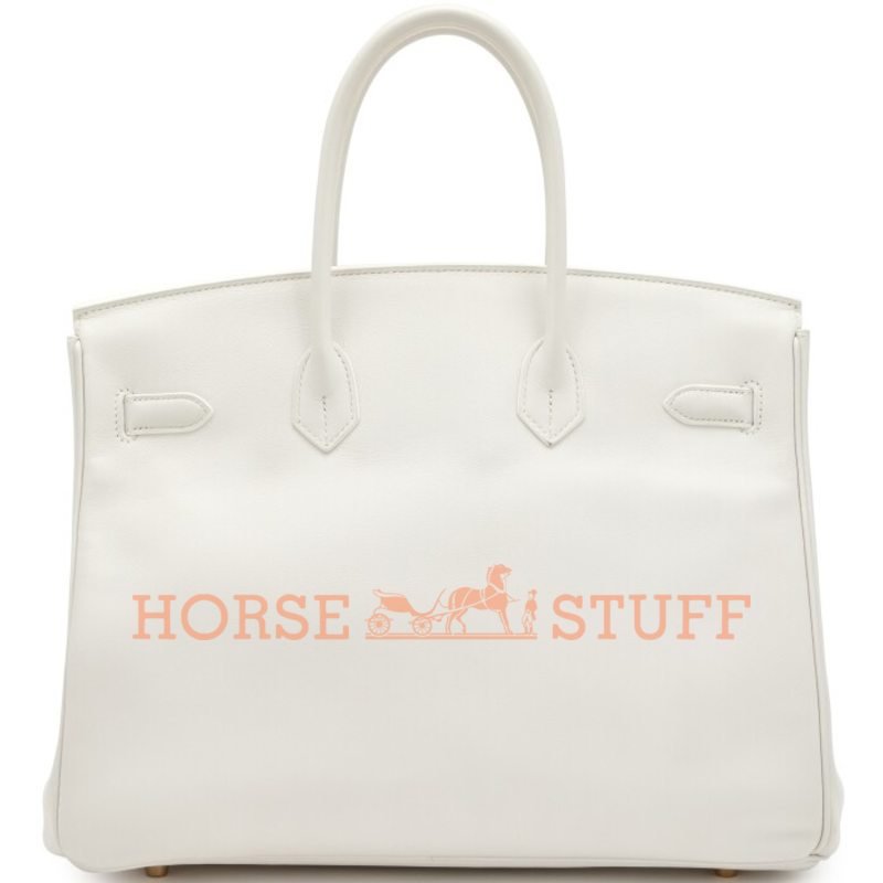 Hermès Birkin 35 White Swift GHW