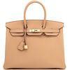 Hermès Birkin 35 Biscuit Togo GHW