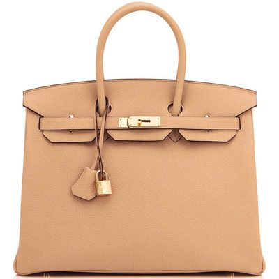 Hermès Birkin 35 Biscuit Togo GHW