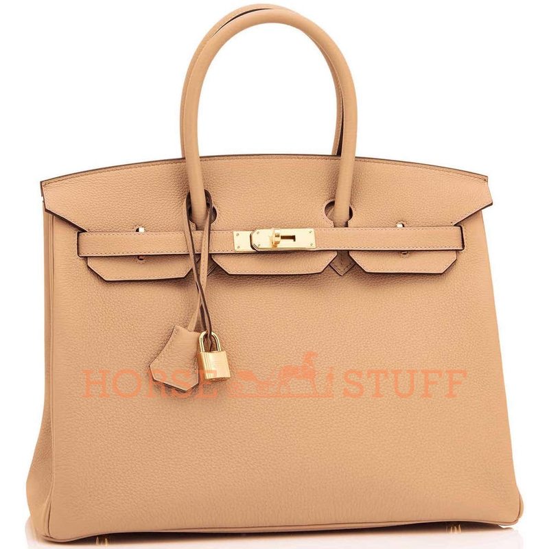 Hermès Birkin 35 Biscuit Togo GHW