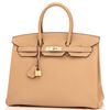 Hermès Birkin 35 Biscuit Togo GHW