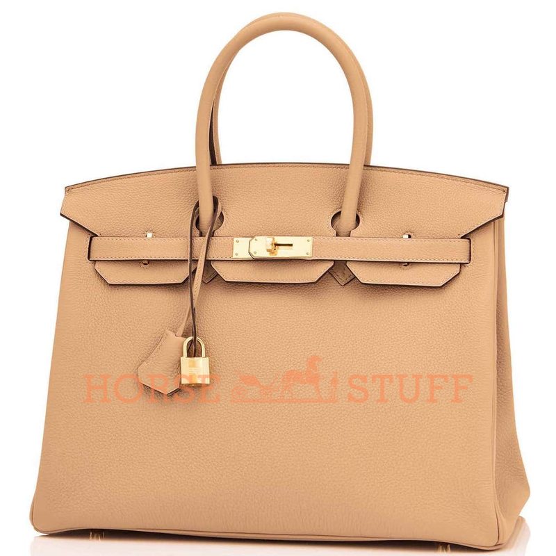 Hermès Birkin 35 Biscuit Togo GHW