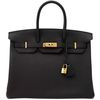 Hermès Birkin 35 Black Togo GHW