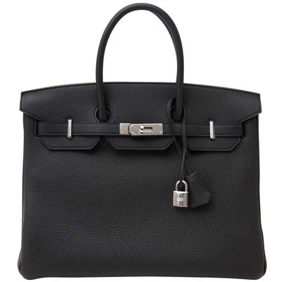 Hermès Birkin 35 Black Togo PHW