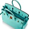 Hermès Birkin 35 Blue Atoll Togo GHW