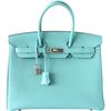 Hermès Birkin 35 Blue Atoll Togo PHW