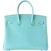 Hermès Birkin 35 Blue Atoll Togo PHW