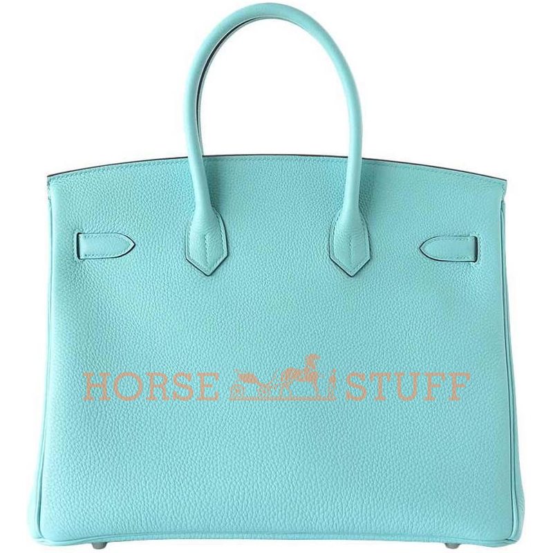 Hermès Birkin 35 Blue Atoll Togo PHW