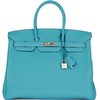 Hermès Birkin 35 Blue de Nord Togo BPHW