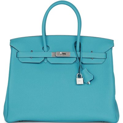 Hermès Birkin 35 Blue de Nord Togo BPHW