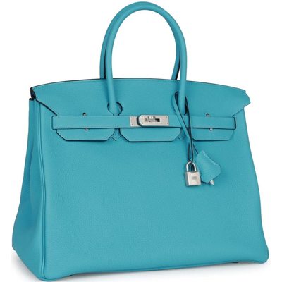 Hermès Birkin 35 Blue de Nord Togo BPHW