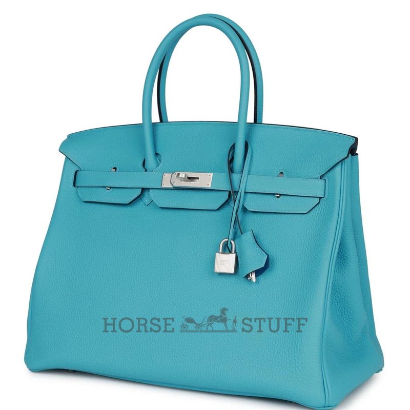 Hermès Birkin 35 Blue de Nord Togo BPHW