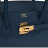 Hermès Birkin 35 Blue de Prusse Togo GHW