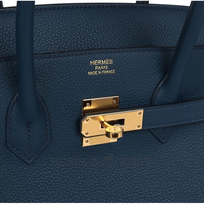 Hermès Birkin 35 Blue de Prusse Togo GHW