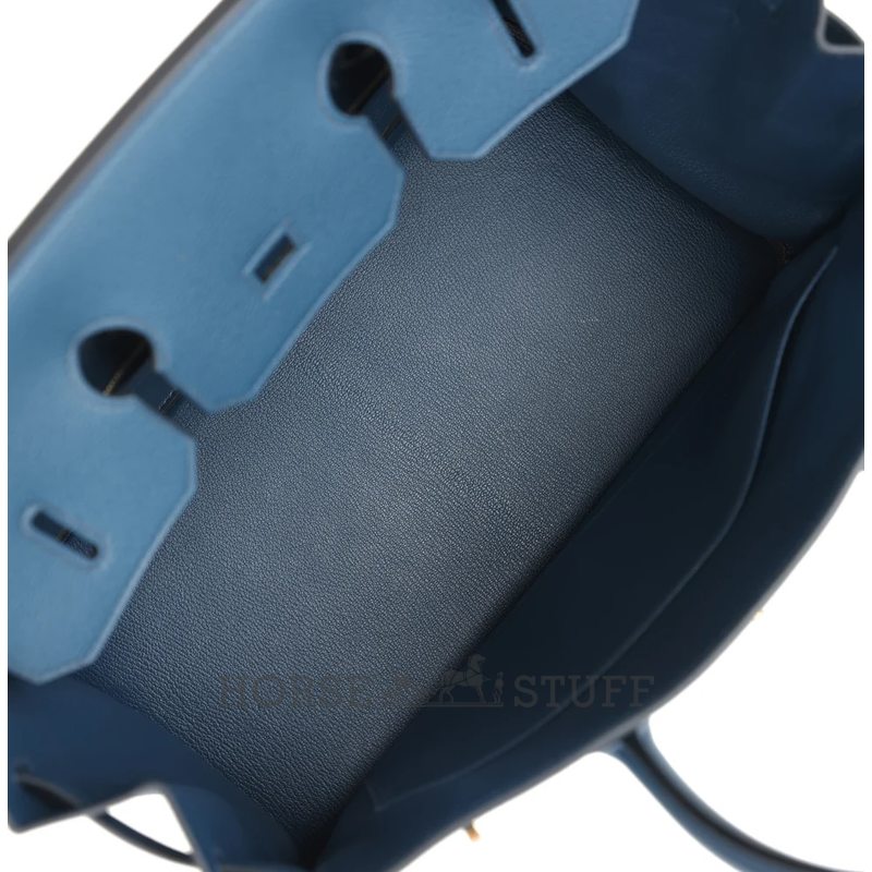 Hermès Birkin 35 Blue de Prusse Togo GHW