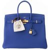 Hermès Birkin 35 Blue Electrique Togo GHW