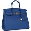 Hermès Birkin 35 Blue France Togo GHW