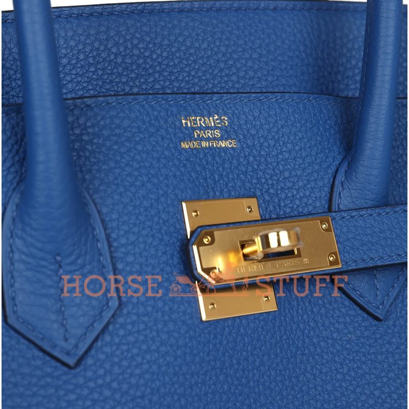 Hermès Birkin 35 Blue France Togo GHW