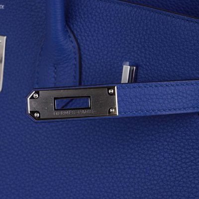 Hermès Birkin 35 Blue France Togo PHW