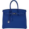 Hermès Birkin 35 Blue France Togo PHW