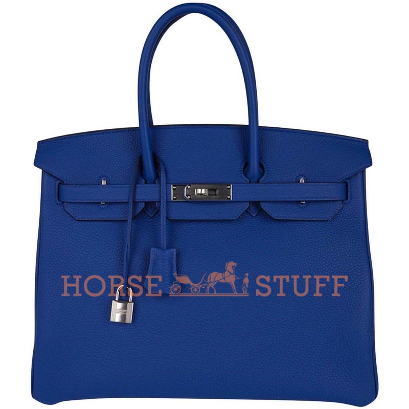 Hermès Birkin 35 Blue France Togo PHW