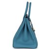 Hermès Birkin 35 Blue Jean Togo GHW