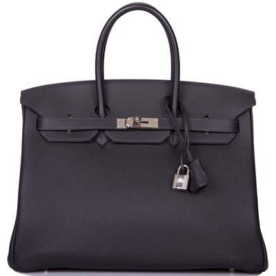 Hermès Birkin 35 Blue Marine Togo PHW