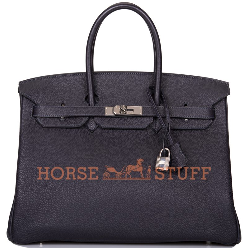 Hermès Birkin 35 Blue Marine Togo PHW