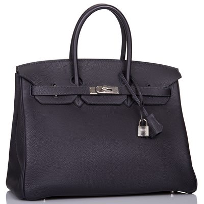Hermès Birkin 35 Blue Marine Togo PHW