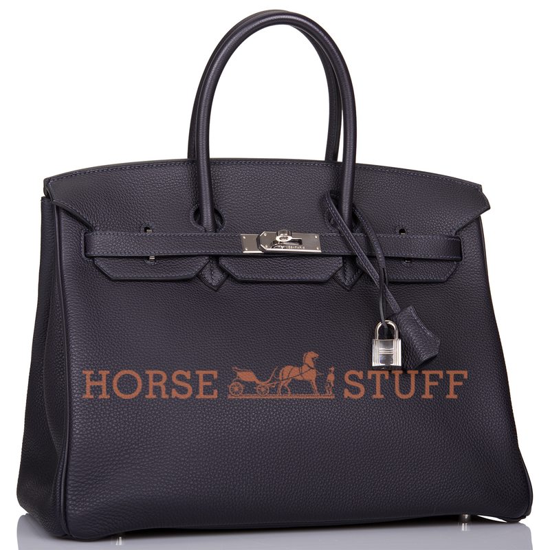 Hermès Birkin 35 Blue Marine Togo PHW