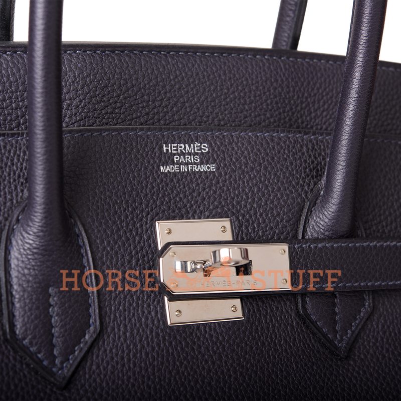 Hermès Birkin 35 Blue Marine Togo PHW