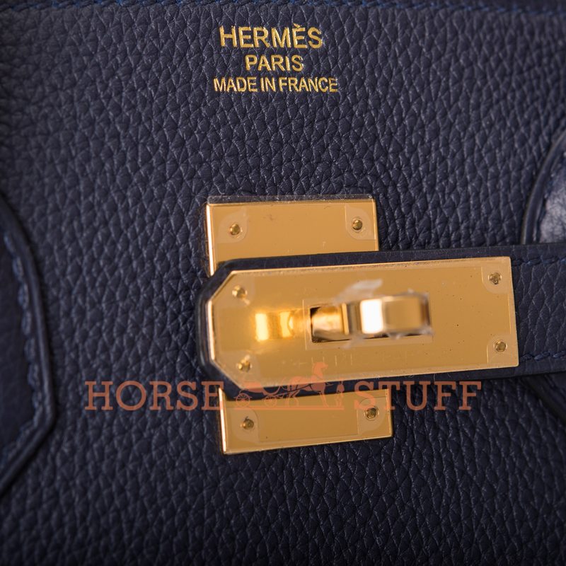 Hermès Birkin 35 Blue Nuit Togo GHW