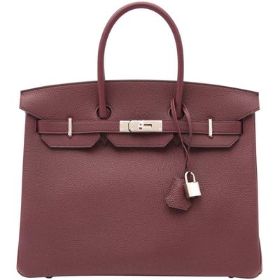 Hermès Birkin 35 Bordeaux Togo PHW